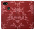 W3817 Red Floral Cherry blossom Pattern Hard Case and Leather Flip Case For Google Pixel 3a XL