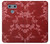 W3817 Red Floral Cherry blossom Pattern Hard Case and Leather Flip Case For LG G6