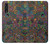 W3815 Psychedelic Art Hard Case and Leather Flip Case For LG Velvet