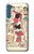 W3820 Vintage Cowgirl Fashion Paper Doll Hard Case and Leather Flip Case For Motorola One Fusion+