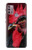 W3797 Chicken Rooster Hard Case and Leather Flip Case For Motorola Moto G30, G20, G10