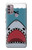 W3825 Cartoon Shark Sea Diving Hard Case and Leather Flip Case For Motorola Moto G30, G20, G10