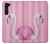 W3805 Flamingo Pink Pastel Hard Case and Leather Flip Case For Motorola Edge