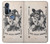 W3818 Vintage Playing Card Hard Case and Leather Flip Case For Motorola Edge+
