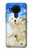 W3794 Arctic Polar Bear in Love with Seal Paint Hard Case and Leather Flip Case For Nokia 5.4