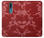 W3817 Red Floral Cherry blossom Pattern Hard Case and Leather Flip Case For Nokia 2.4
