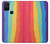 W3799 Cute Vertical Watercolor Rainbow Hard Case and Leather Flip Case For OnePlus Nord N100