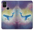 W3802 Dream Whale Pastel Fantasy Hard Case and Leather Flip Case For OnePlus Nord N100