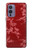 W3817 Red Floral Cherry blossom Pattern Hard Case and Leather Flip Case For OnePlus 9