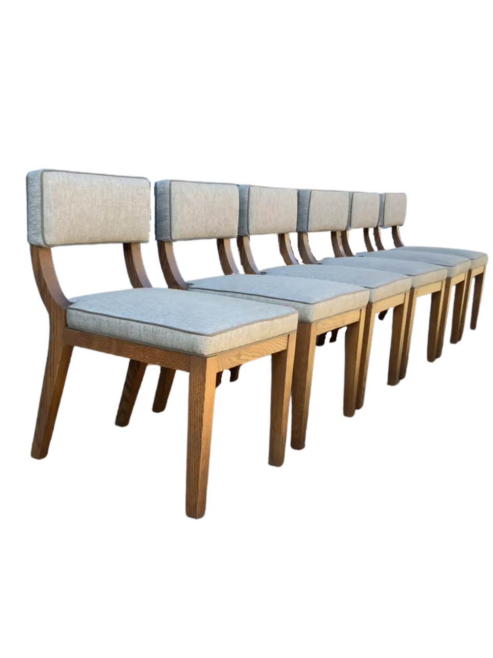 modern oak dining chairs