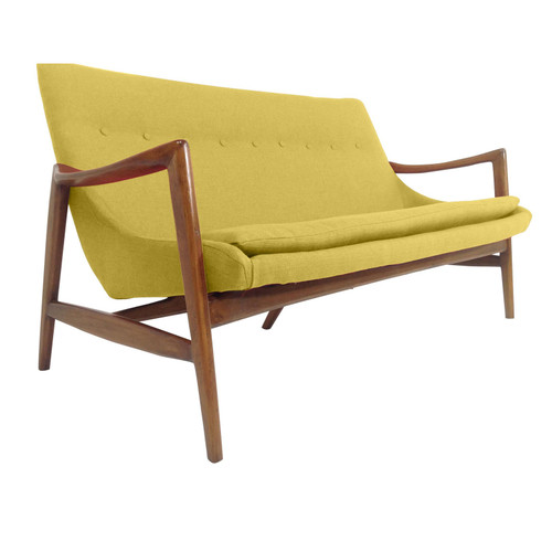 Modern Medellin Mid-Century Style Sofa - side shot