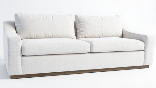 Front image, sofa, living room furniture, upholstered sofa, modern sofa, unique sofa, sofa with platform, down cushions