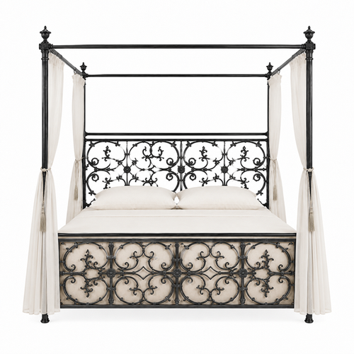 The Medellin Toledo Canopy Bed Cal/Eastern King