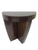 Profile image of an alder zebrano end table, solid wood end table, end table, living room furniture, unique end table