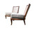 Profile Image of two armless slipper chairs, lounge chairs, chenille, mcm, midcentury furniture