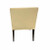 Rear image of a leather dining chair, Dining arm chair, Modern dining chair, Modern furniture, mcm, home furnishings