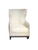 front image, modern wing chair, modern wingback chair, wingback chair, upholstered chair, modern upholstered chair
