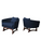 Profile image, lounge chair, club chair, blue chair, mcm, mid century furniture, home furnishing