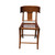 Klismos barstool, front image, luxury furniture, custom furniture, island furniture, Mediterranean style furniture, greece