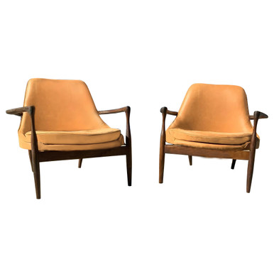 Leather Lounge Chair | Mid Century Chair | Medellin Custom Furniture