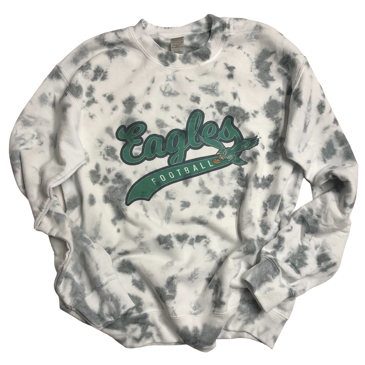 Philadelphia Eagles Unisex Short Sleeve Flea Market Tie Dye Tee