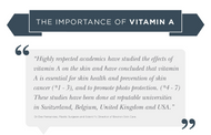 The importance of Vitamin A