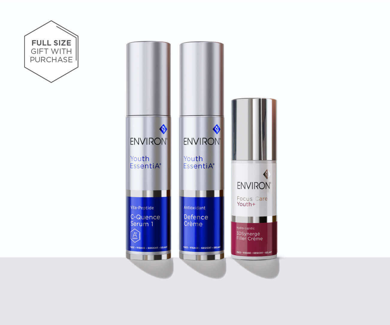 Focus on healthy, youthful-looking skin