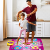 LIGHT UP MUSICAL DANCE MAT FOR KIDS 3-12 YEARS OLD WITH 6 GAME MODES