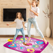 LIGHT UP MUSICAL DANCE MAT FOR KIDS 3-12 YEARS OLD WITH 6 GAME MODES