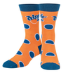 “DIPPIN DOTS” LICENSED NOVELTY CREW FOLDED SOCKS FOR MEN