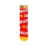 "KEEP IT CHEEZY" MEN'S LICENSED NOVELTY CREW FOLDED SOCKS