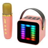 Mini Karaoke Machine with Colorful Design and HiFi Sound