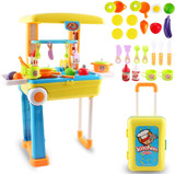 2 In 1 Little Chef Playset With Suitcase