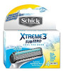 Schick Xtreme3 Subzero Refill Cartridge, 4 ct, 1 PK