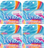 Gillette Venus Vibrance for Women Refill Cartridges, 4 Ct, 4 PACKS