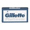 Gillette Platinum Double Edge Razor Refill Blades, 5 CT