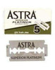 Astra Superior Platinum Double Edge, 5 CT