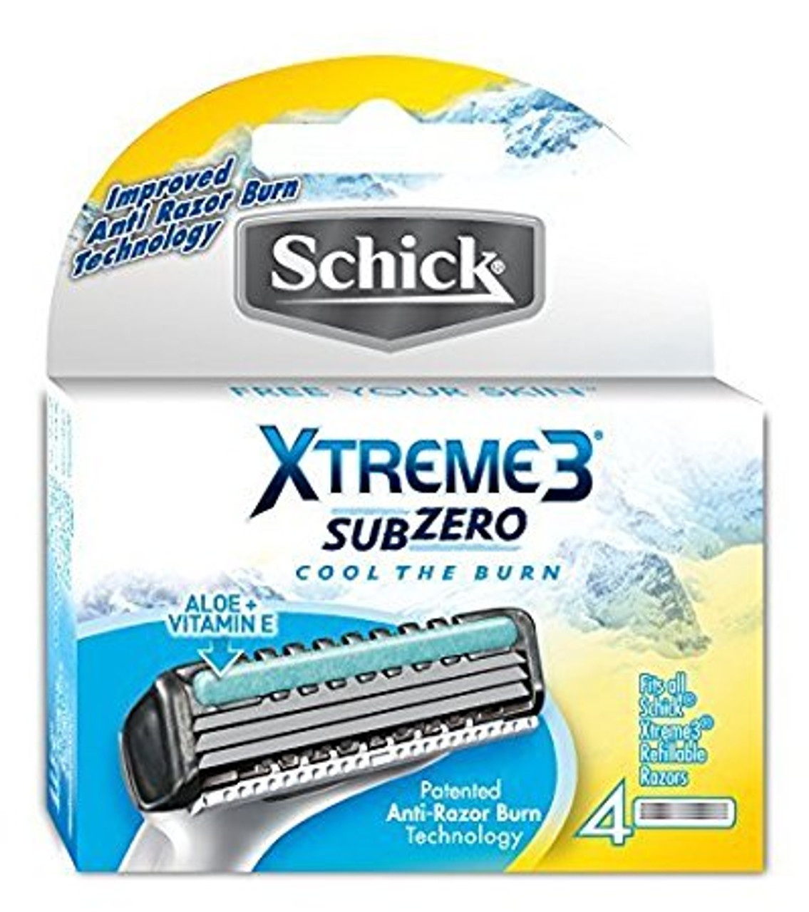 schick xtreme 3 subzero