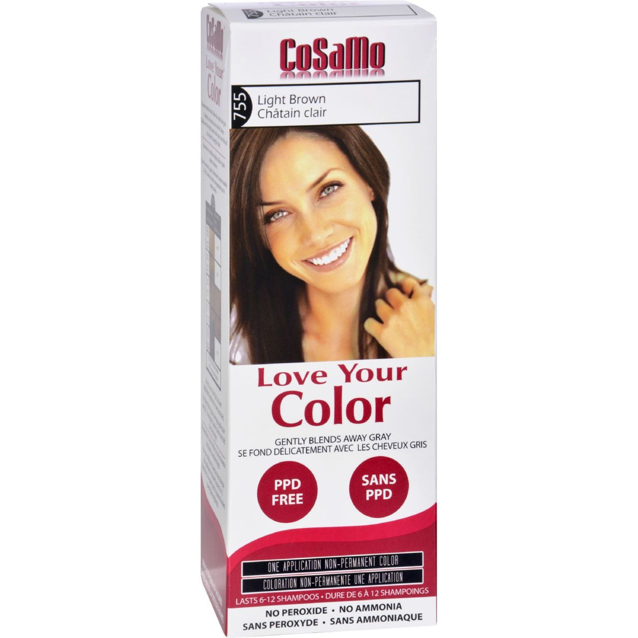 Cosamo 755 Is Ammonia, Peroxide & PPD Free Haircolor Cosamo 755 Is Ammonia, Peroxide & PPD Free Haircolor
