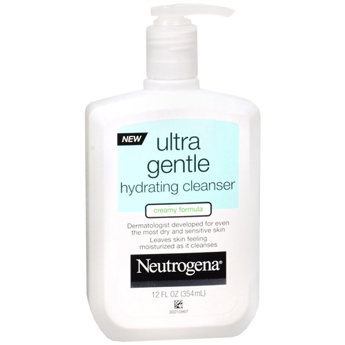 neutrogena ultra gentle daily cleanser foaming formula