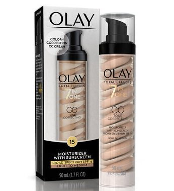 olay total effects tone correcting cc cream spf 15