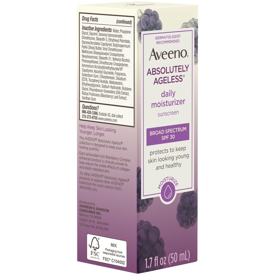 aveeno absolutely ageless spf 30