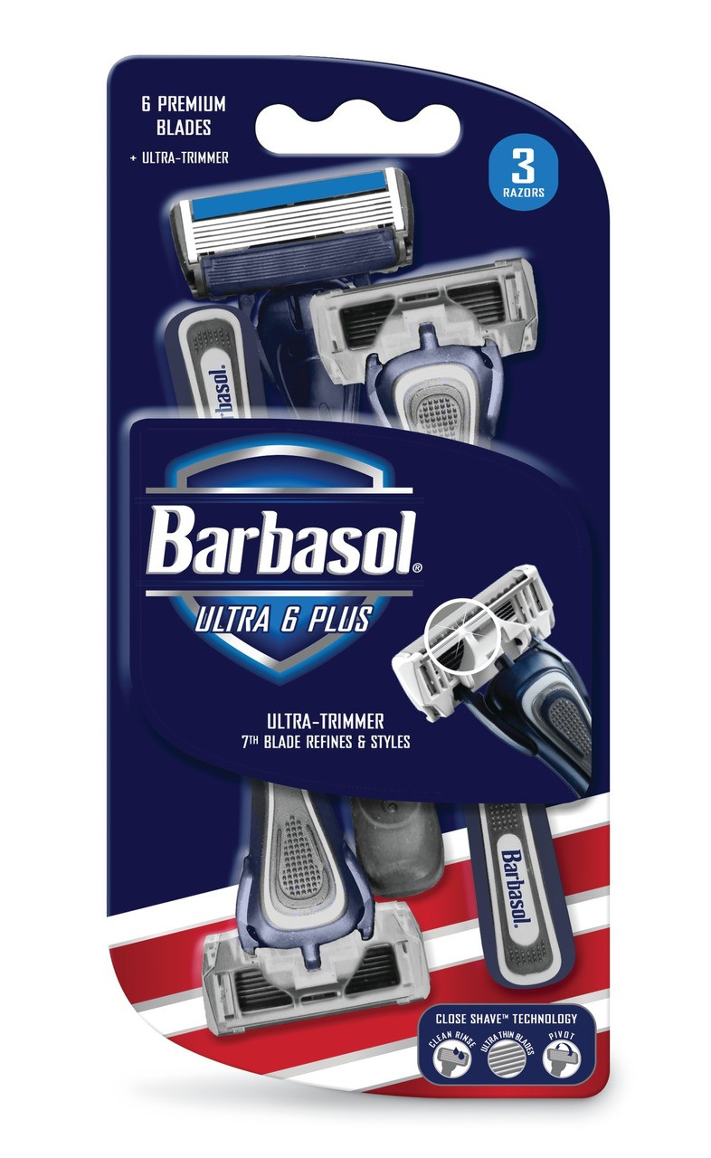 Barbasol 6 blade razor Clearance