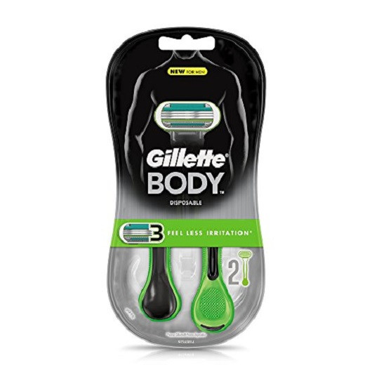 Gillette Body Disposable Razors, 2 ct Nationwide Campus