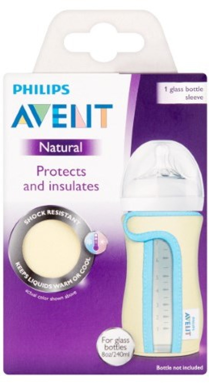 avent glass bottle sleeve