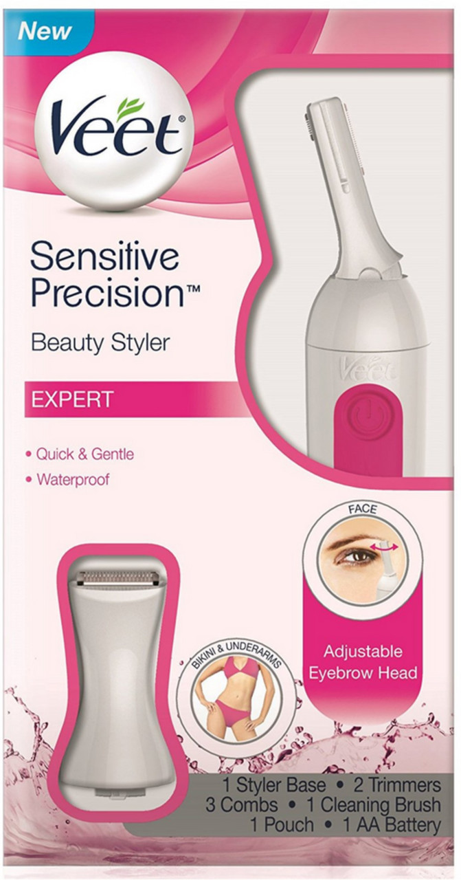 veet sensitive precision electric hair trimmer