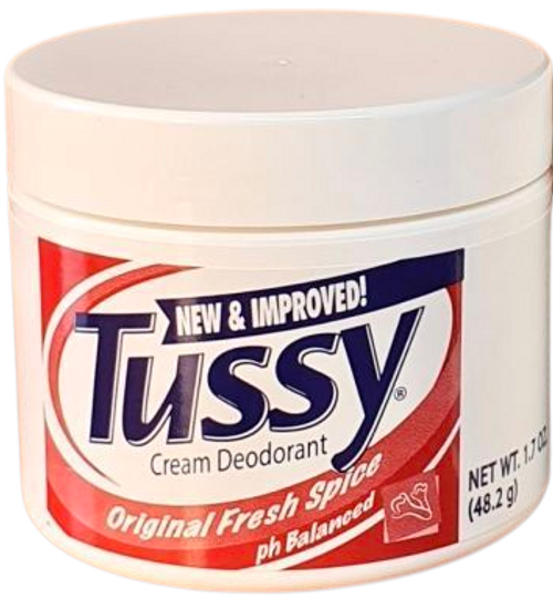 Tussy Cream Deodorant, Original Fresh Spice (COMES WITH WHITE CAP), 1.7 OZ Tussy Cream Deodorant, Original Fresh Spice (COMES WITH WHITE CAP), 1.7 OZ