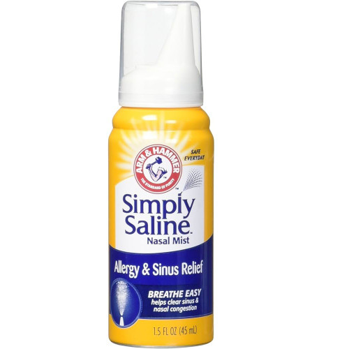 Simply Saline Extra Strength Plus with Calming Eucalyptus for Severe  Congestion Relief Nasal Mist: 4.6oz 