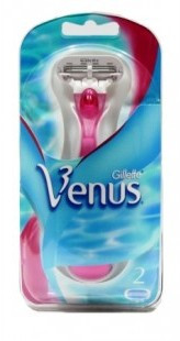  ノーブル ライン Venus&Cupid 1000枚限定品 Gillette Venus Close & Clean Razor Handle + 2 Refill Cartridges, 1