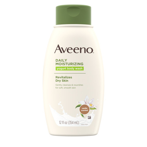 aveeno body wash vanilla and oats